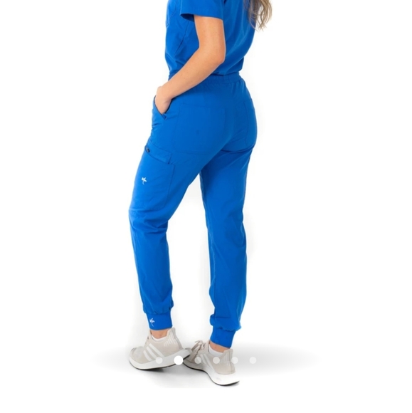 Royal blue mims scrubs set - Picture 4 of 5